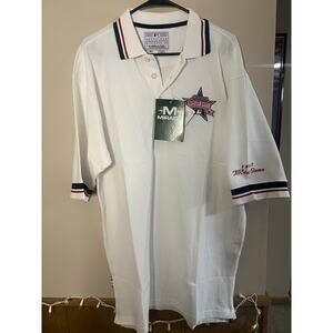 Vintage 1997 Mirage Cleveland Indians All Star Game Polo